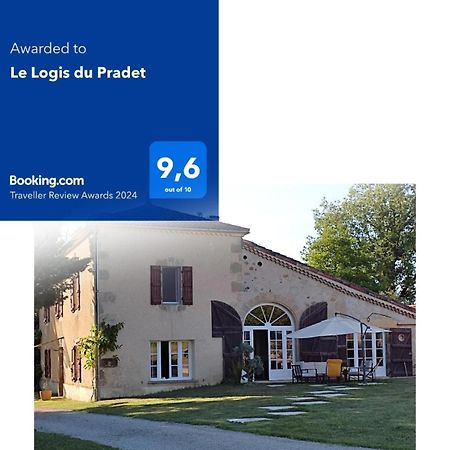 Le Logis Du Pradet Moncrabeau Exterior foto